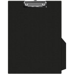 Podložka psací A4 PVC s klipem DONAU černá – Sleviste.cz