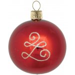 ORNEX Koule skleněná bordó ornament 70 mm – Hledejceny.cz