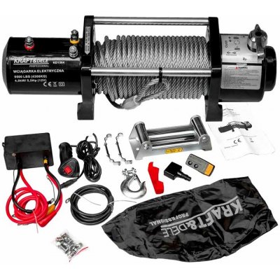 Elektrický lanový naviják Offroad 12V 9500lbs 4300kg, Kraft&Dele KD1564 – Hledejceny.cz