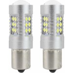 LED AMIO CANBUS 24SMD 3030 1156 (P21W) Bílá 12V / 24V, sada 2 ks. – Sleviste.cz