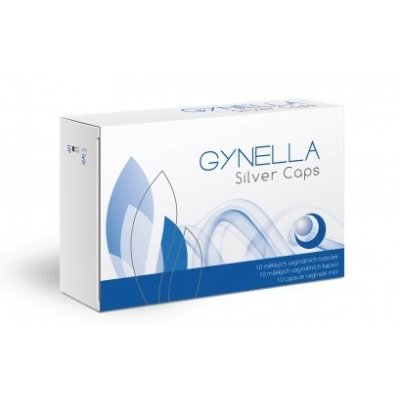 Gynella Silver Caps vaginální tobolky 10 ks – Zboží Mobilmania