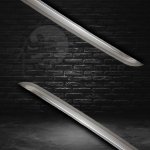 Mandji Sukashi Katana - T-10 Steel, Real Suguha Hamon – Zboží Dáma