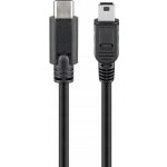 Goobay 11.92.9020 USB 2.0 miniUSB 5pin B(M) - USB C(M), 0,5m, černý – Hledejceny.cz