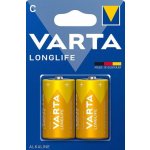 Varta LongLife C 2ks 4114 101 412 – Zboží Mobilmania