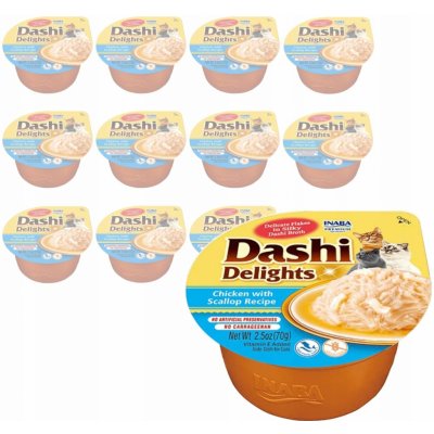 Dashi Delights Chicken with Scallop 70 g – Zboží Mobilmania