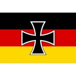 Vlajka Deutschland železný kříž – Hledejceny.cz