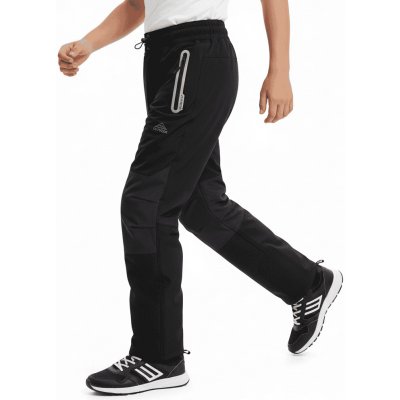 NEZATEPLENÉ DĚTSKÉ SOFTSHELLOVÉ KALHOTY PRO KLUKY A HOLKY Tmavě šedá – Zboží Mobilmania