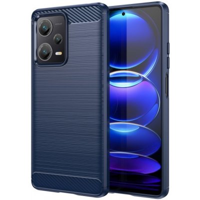 Pouzdro Carbon Xiaomi Redmi Note 12 Pro+ modré