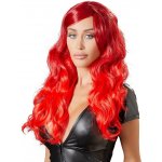 Wig red wavy long Wigged Love – Zboží Dáma