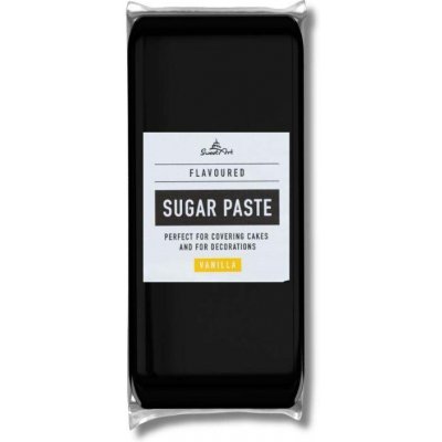 SweetArt Fondán na dort Black vanilkový 1 kg – Zboží Dáma