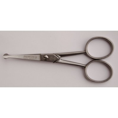 BEA natur-Solingen Nůžky Solingen 4,0" (10 cm) zahnuté- kulatá špička – Zboží Mobilmania