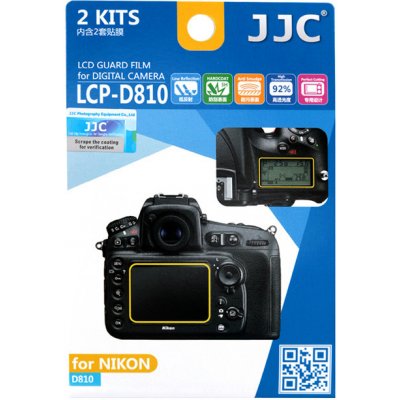 JJC LCP-D810 ochranná fólie LCD pro Nikon D810,D810A – Hledejceny.cz