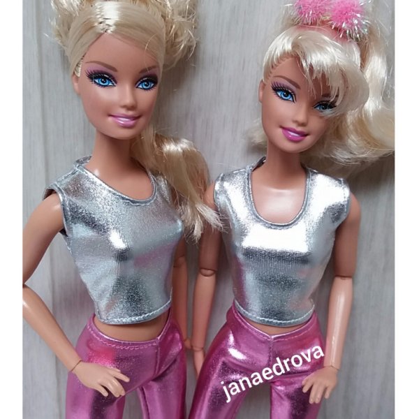 Jana Edrová Stříbrné tričko na Barbie od 95 Kč - Heureka.cz