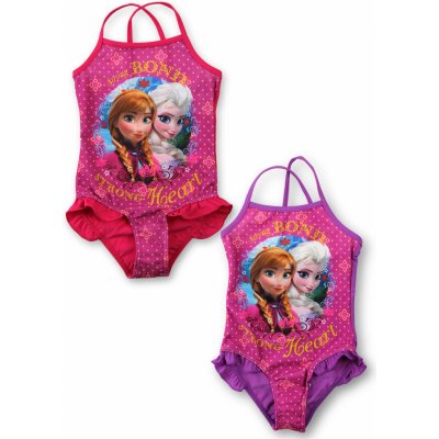 Dívčí plavky Frozen růžové a fialové – Zboží Dáma