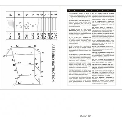 Linder Exclusiv MC4301 200 x 77 x 150 cm – Zboží Dáma
