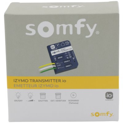 Somfy Izymo Transmitter io – vysílač pro ovládání io přijímačů, montáž do vypínače 1822628 – Zboží Živě