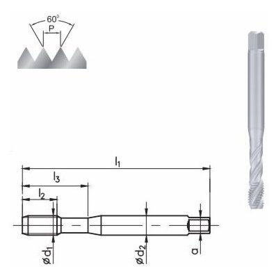 Strojní závitník Fanar M10 (C2-511101-0100) – Hledejceny.cz