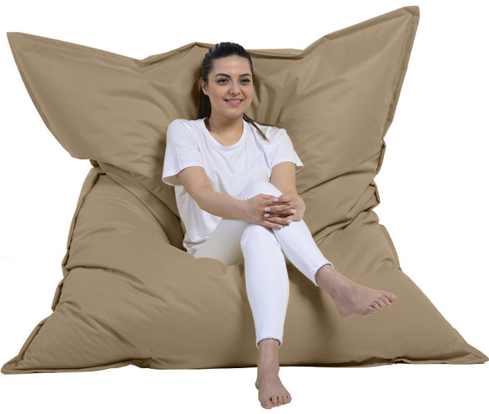 Asir sedací vak Giant Cushion 140 x 180 hnědý