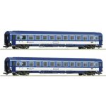 Roco set osobních vozů Eurofima ČD 6200157 – Zboží Dáma