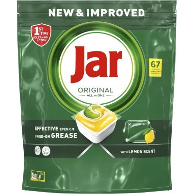 Jar Original All in One kapsle na nádobí Citron 67 ks – Hledejceny.cz