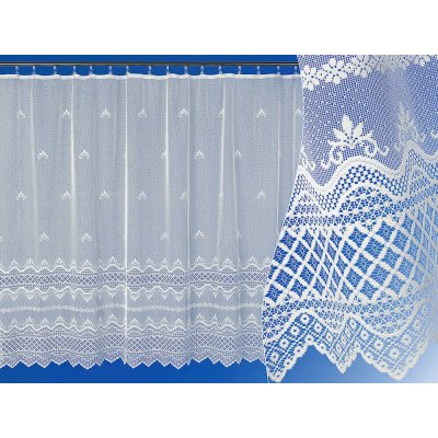 Žakárová záclona v metráži - ornament - vzor 3828 – Hledejceny.cz