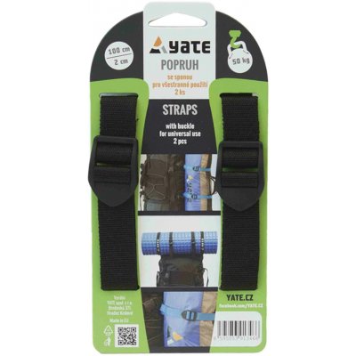 Yate Popruh se sponou černá UNI – Zboží Dáma