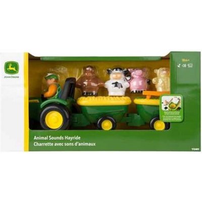 Tomy John Deere zvukový traktor se zvířátky – Sleviste.cz