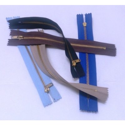 Zip mosazný 22 cm – Hledejceny.cz