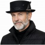 Kastori klobouk Laris vintage černý – Zboží Dáma