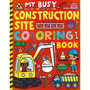 My Busy Construction Coloring Book Tiger TalesPaperback