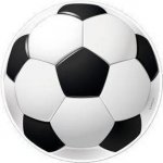 Jedlý papír fotbalový míč 15,5 cm Dekora – Zboží Dáma