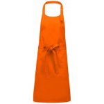 Kariban Zástěra přes hlavu bez kapes Pure oranžová – Hledejceny.cz