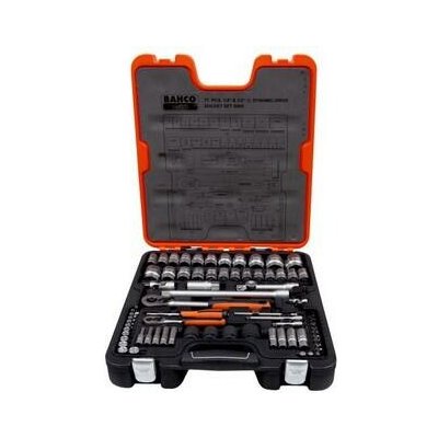 Bahco Sada nářadí 77-dílná, 1/4" a 1/2" - BA-S800 – Hledejceny.cz