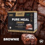 Human Protect Pure Meal Crunch Brownie 3 kg – Zbozi.Blesk.cz