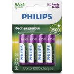 Philips AA 2500mAh 4ks R6B4RTU25/10 – Zboží Živě