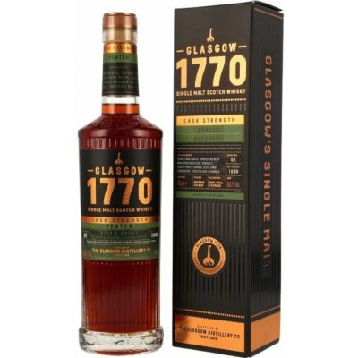 1770 Glasgow Peated Cask Strength, Batch no. 2 60,7% 0,7 l (holá láhev) – Hledejceny.cz