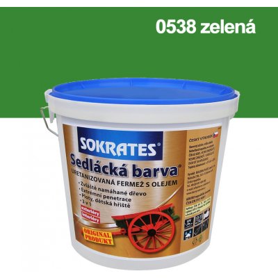 Sokrates Sedlácká barva 2 l Zelená – Zbozi.Blesk.cz