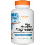 Doctor´s Best Magnesium 100% chelated 240 tablet – Hledejceny.cz