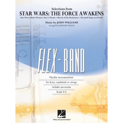 FLEX-BAND STAR WARS The Force Awakens selections / partitura + party – Hledejceny.cz