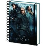 CurePink Blok s kroužkovou vazbou Netflix The Witcher Zaklínač Connected By Fate A5 21 x 14,8 cm SR73545 – Zboží Živě