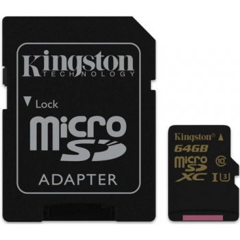 Kingston microSDXC 64 GB UHS-I U3 SDCG/64GB