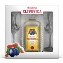 Bošácka Slivovica 52% 0,7 l (dárkové balení 2 sklenice)