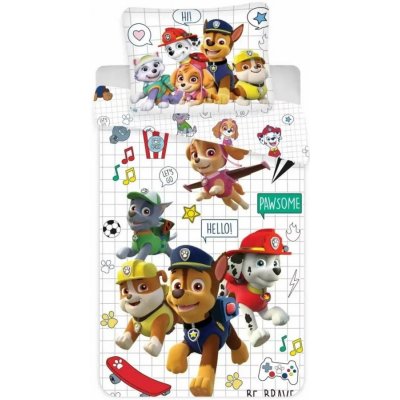 BrandMac povlečení Paw Patrol 2295 40 x 60 cm 100 x 135 – Zboží Dáma