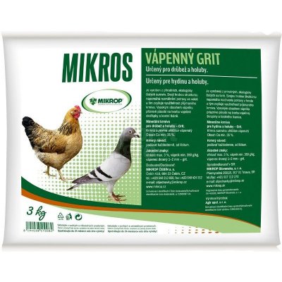 Mikrop Mikros ESO vápený grit 3 kg – Zbozi.Blesk.cz