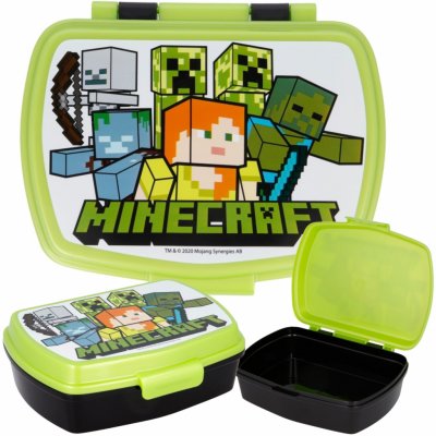 Stor plastový box na svačinu Minecraft 40474 – Hledejceny.cz
