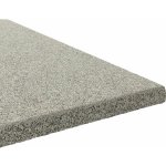 Eurostone Žulová terasová dlaždice, žíhaná antracitová šedá, 60 x 40 x 3 cm – Zboží Dáma