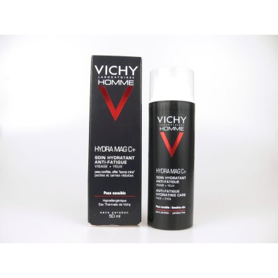 Vichy Hydratační péče na pleť a oční okolí proti známkám únavy Hydra Mag C+ 50 ml – Zboží Dáma