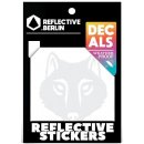 Doplňky na kolo Reflective.Berlin Reflective Decals Wolf