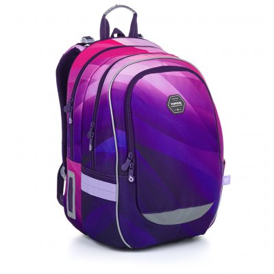 Topgal batoh CODA 24007 G/Purple/růžová – Zboží Mobilmania