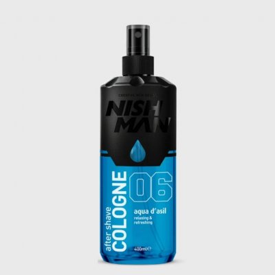 Nish Man Aqua D'Asil kolínská voda po holení 400 ml – Hledejceny.cz